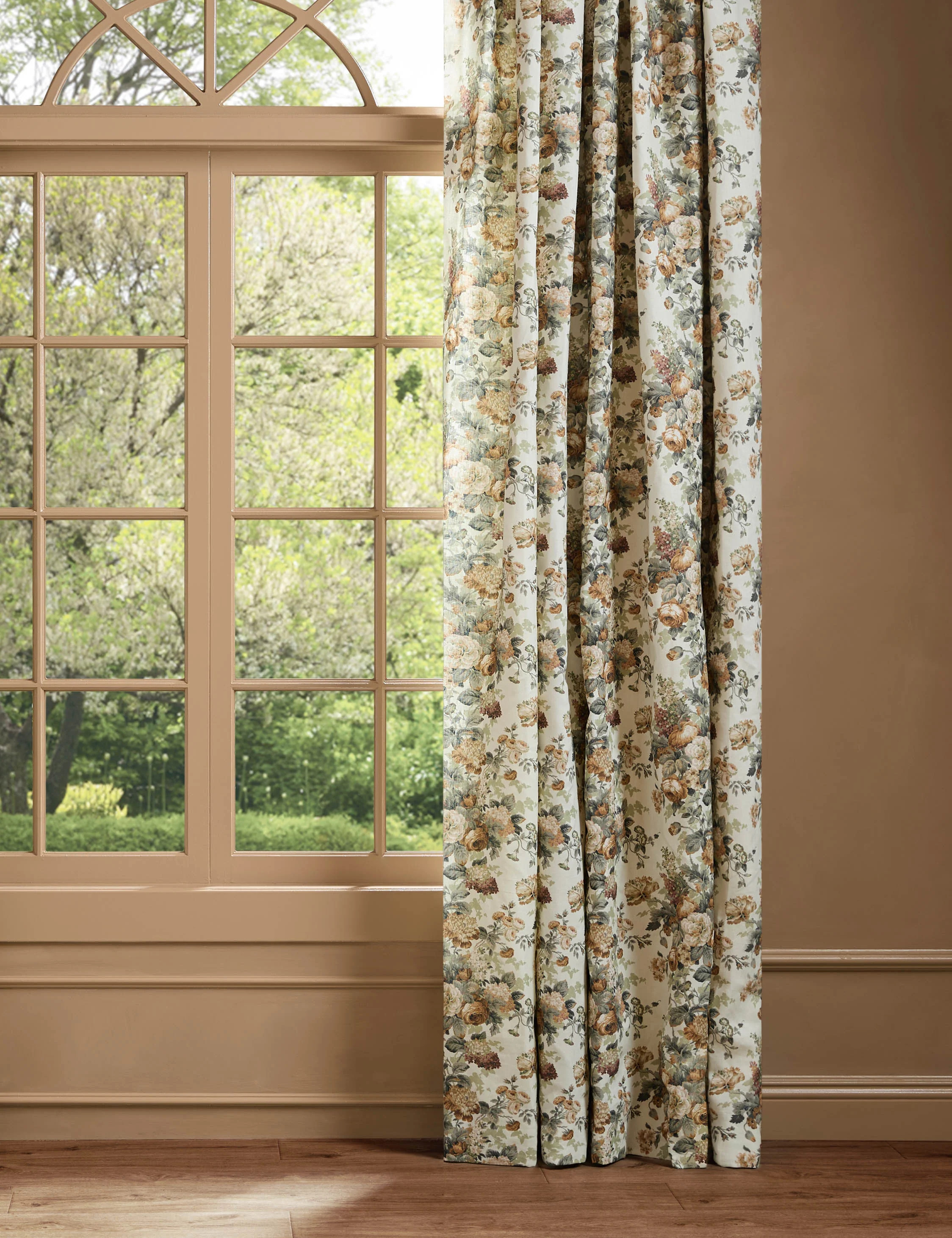 Soter Linen Curtain Panel by Heidi Caillier | Lulu and Georgia 