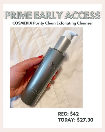 I've been using this cleanser for a month or so now and love it. On sale today for prime early access sale! 

#LTKsalealert #LTKbeauty