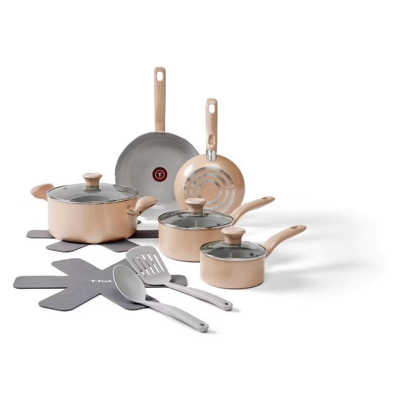 T-Fal 12pc Simply Cook Ceramic Cookware Set | Target