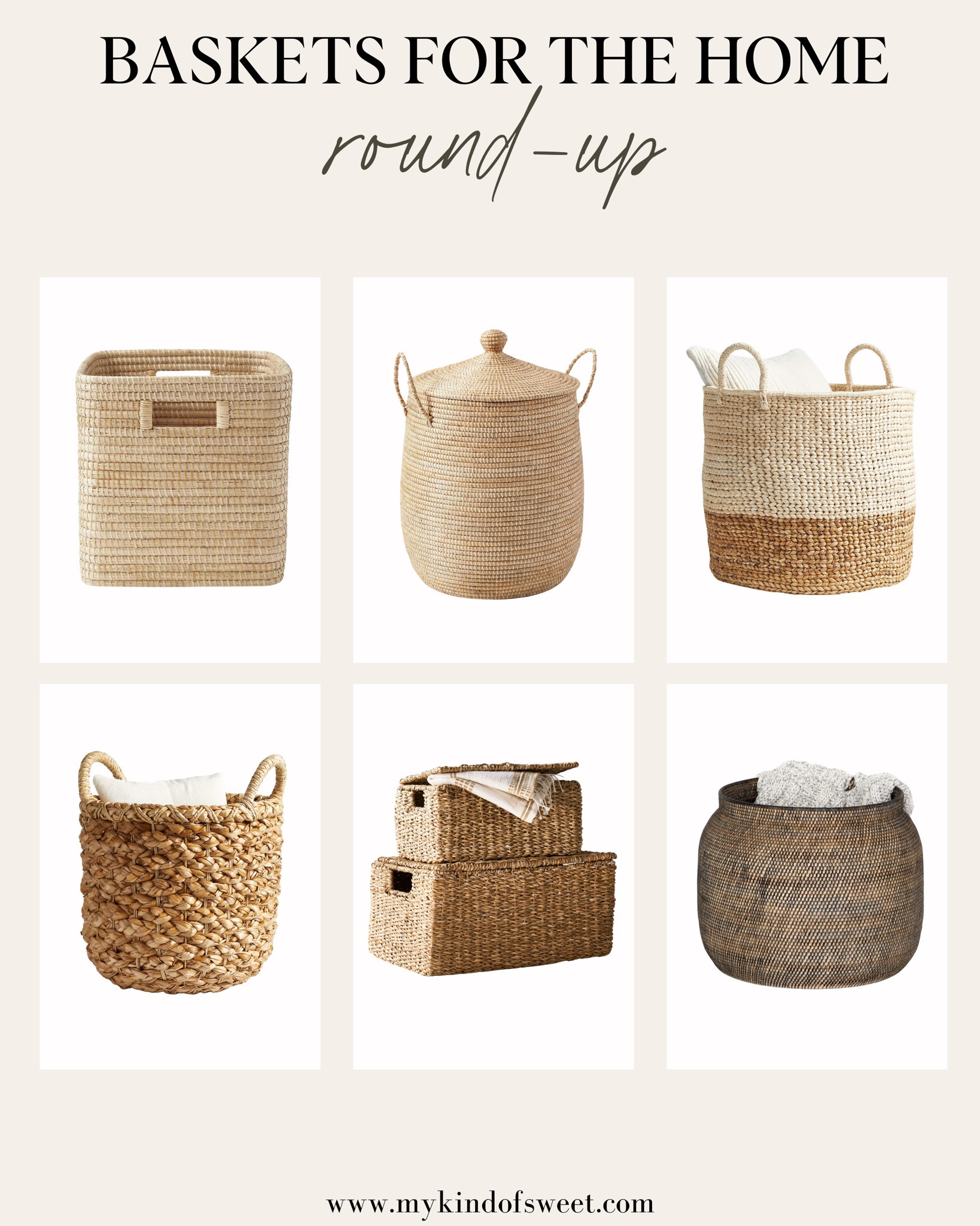 These baskets are perfect for adding stylish storage to your home, especially hiding all those kid toys. 

#LTKStyleTip #LTKHome