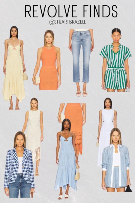 Revolve fashion finds for summer, summer outfit ideas from revolve, summer style, vacation outfits 

#LTKstyletip