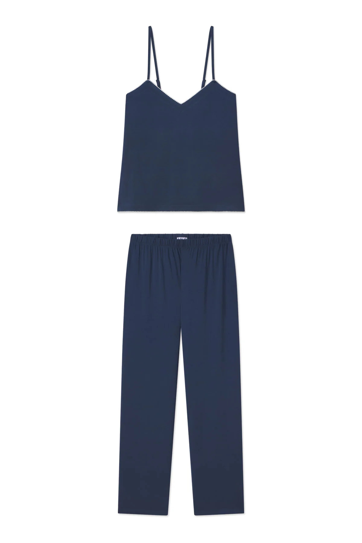 DreamModal Cami Pants Set in Deep Navy | Lake Pajamas