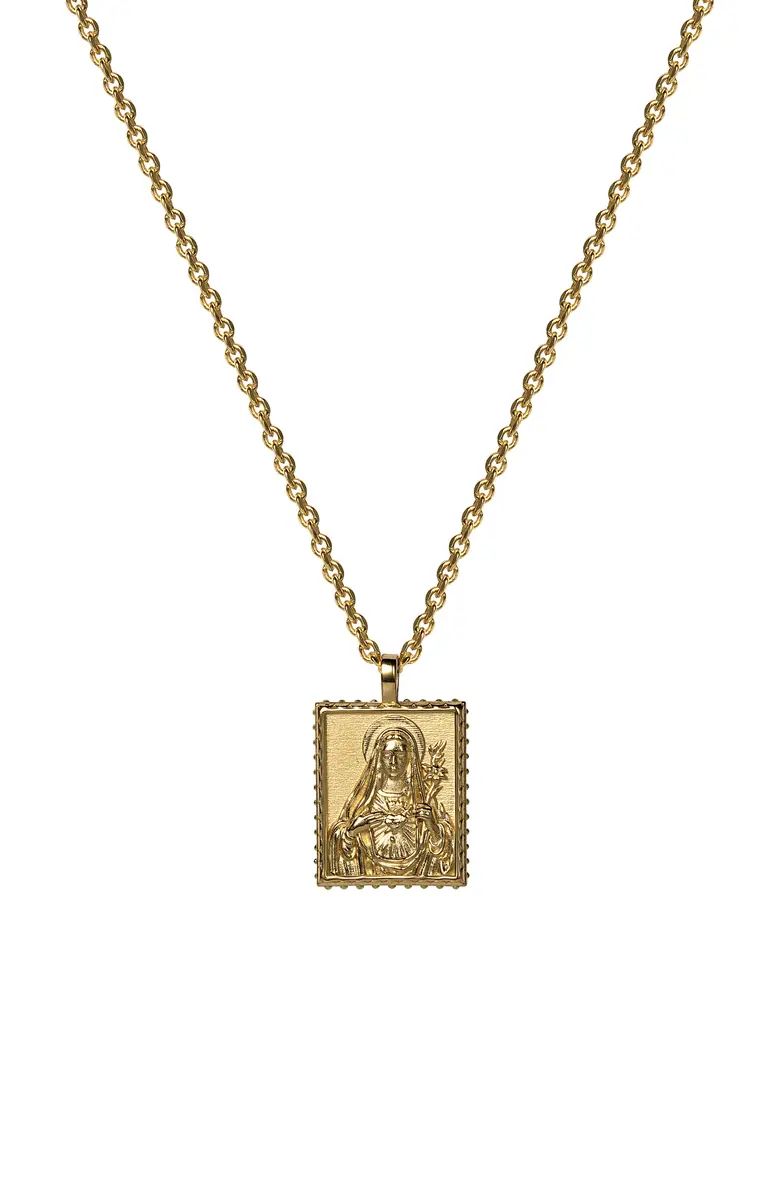Mother Mary Pendant Necklace | Nordstrom