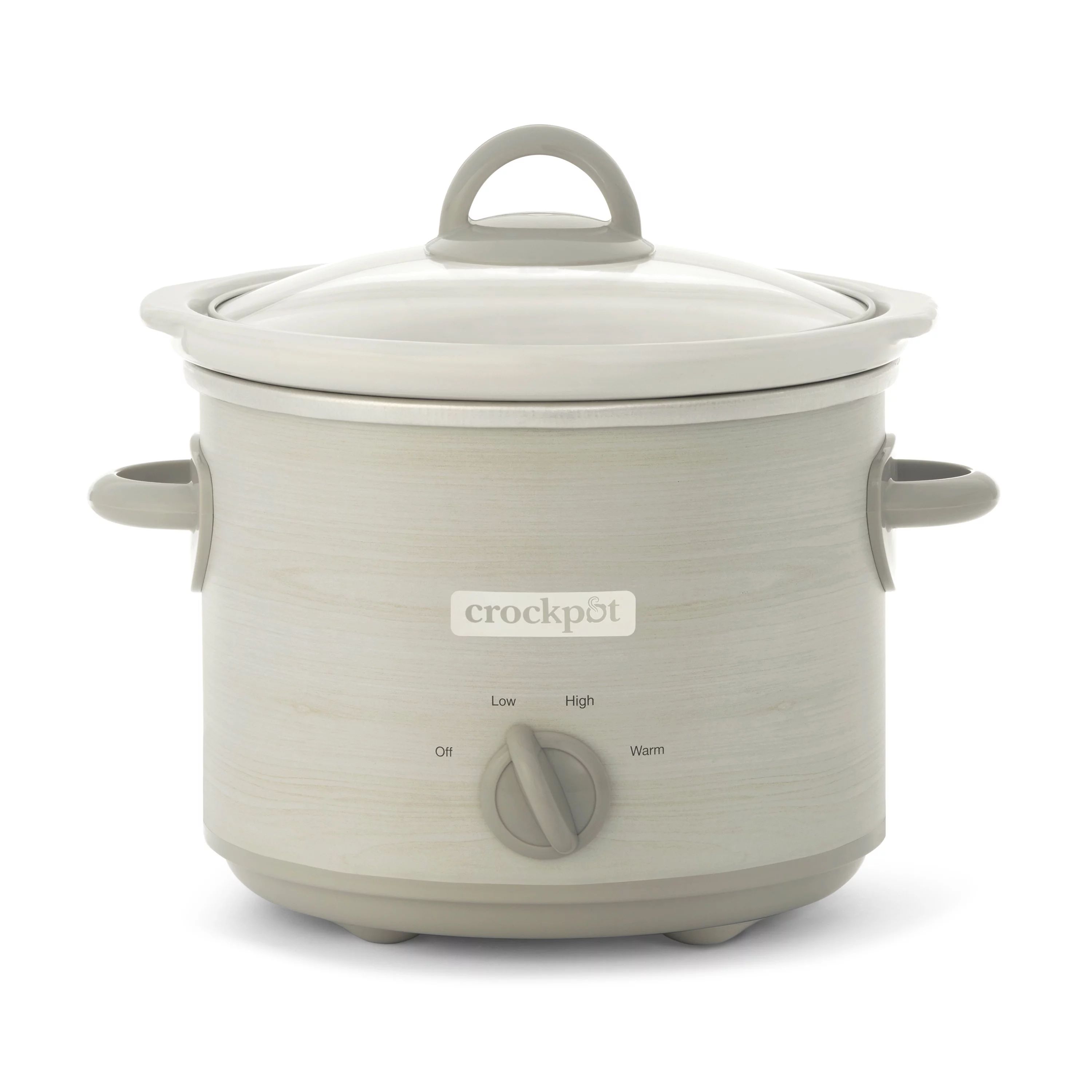 Crockpot Design Series 3-Quart Manual Slow Cooker, Woodgrain | Walmart (US)