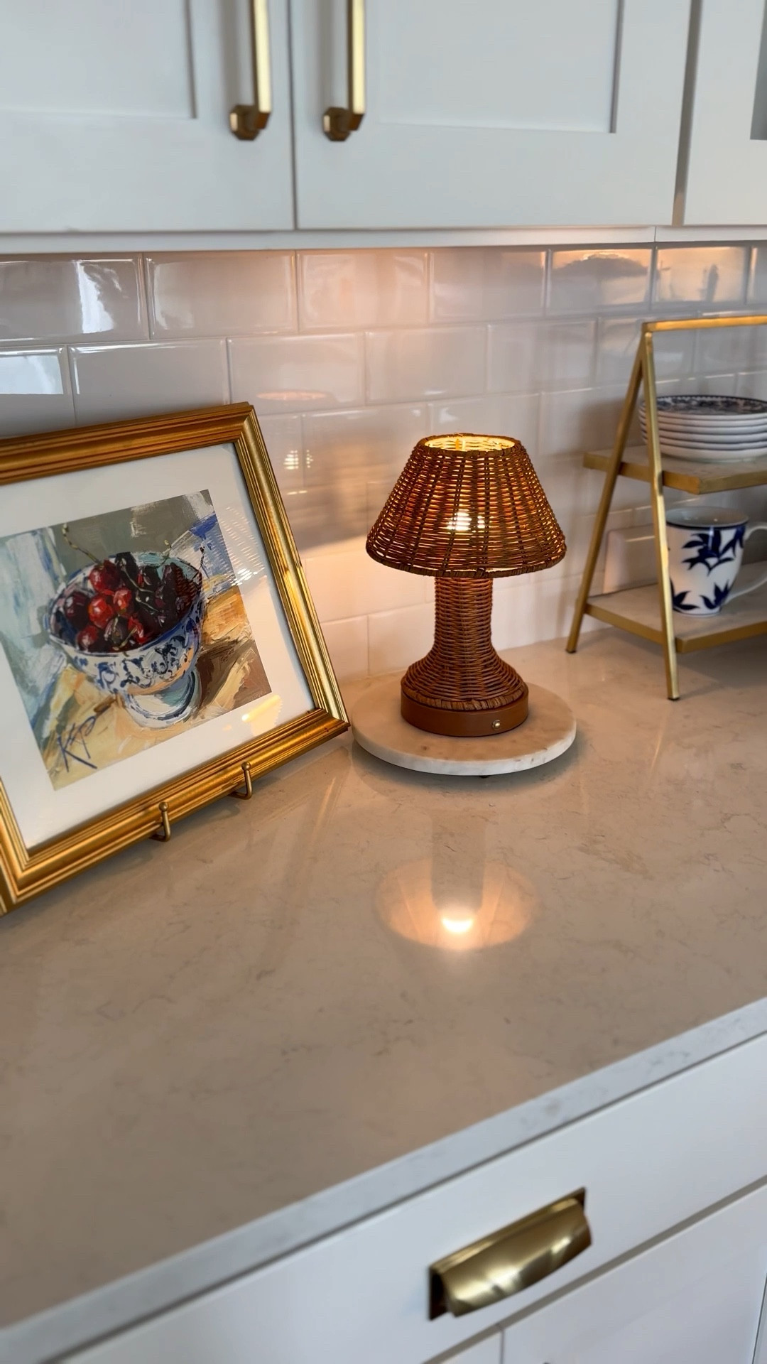 Okay but tell me this isn’t the cutest little glow-up moment ✨

A rattan cordless lamp is that finishing touch your kitchen counter, bathroom vanity, or built-in shelf has been begging for.

It adds warmth. Texture. That soft layered light that makes everything feel intentional — not builder basic.

No cords. No electrician. Just charge it, style it, and move it wherever you need a little cozy.

Perfect for:
• kitchen counters
• bathroom styling
• open shelving
• coffee stations
• nightstands

If your space feels flat, you don’t need a renovation. You need better lighting.

Comment RATTAN and I’ll send you the link 🤍

rattan lamp, cordless table lamp, rechargeable lamp, kitchen counter decor, bathroom vanity styling, shelf styling, layered lighting

#LTKHome #LTKSpringSale