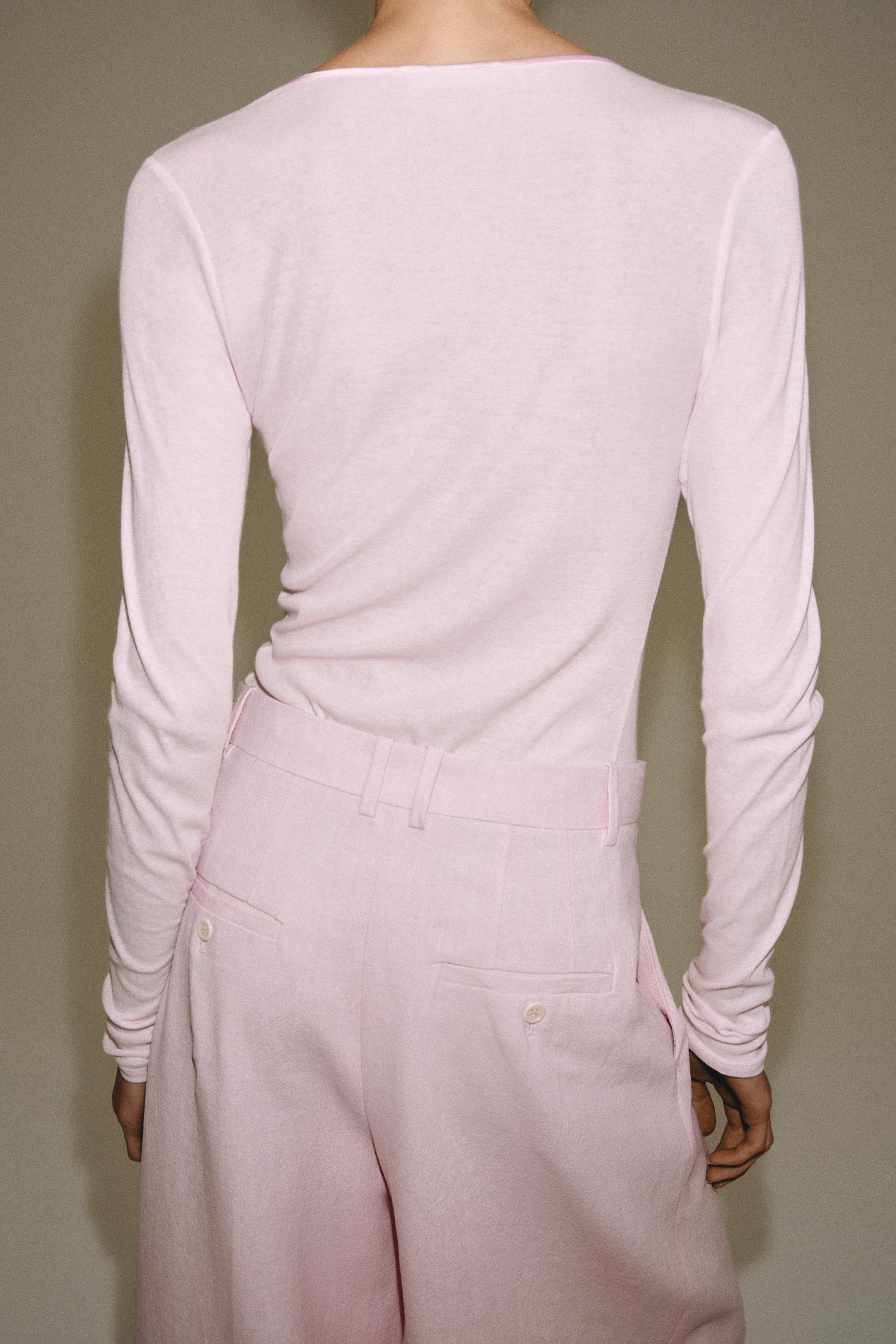 COTTON ROUND NECK T-SHIRT | Zara US