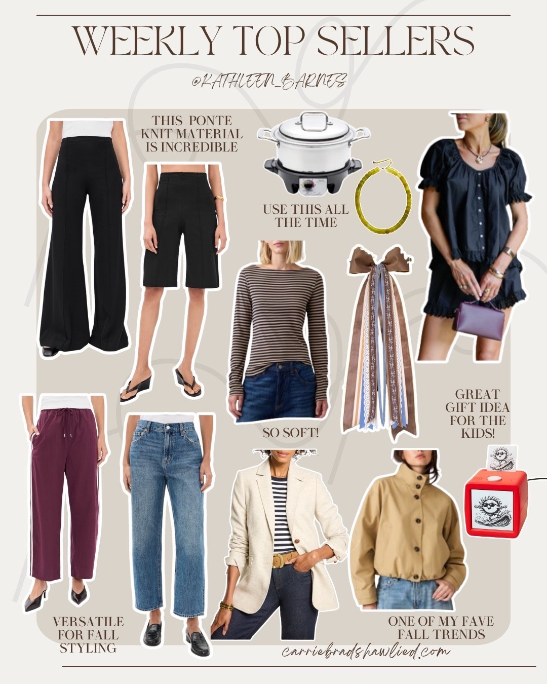 What the CBL gals are loving most right now — fall closet staples, fun kids toy + more

Bow is Haven Haus Co