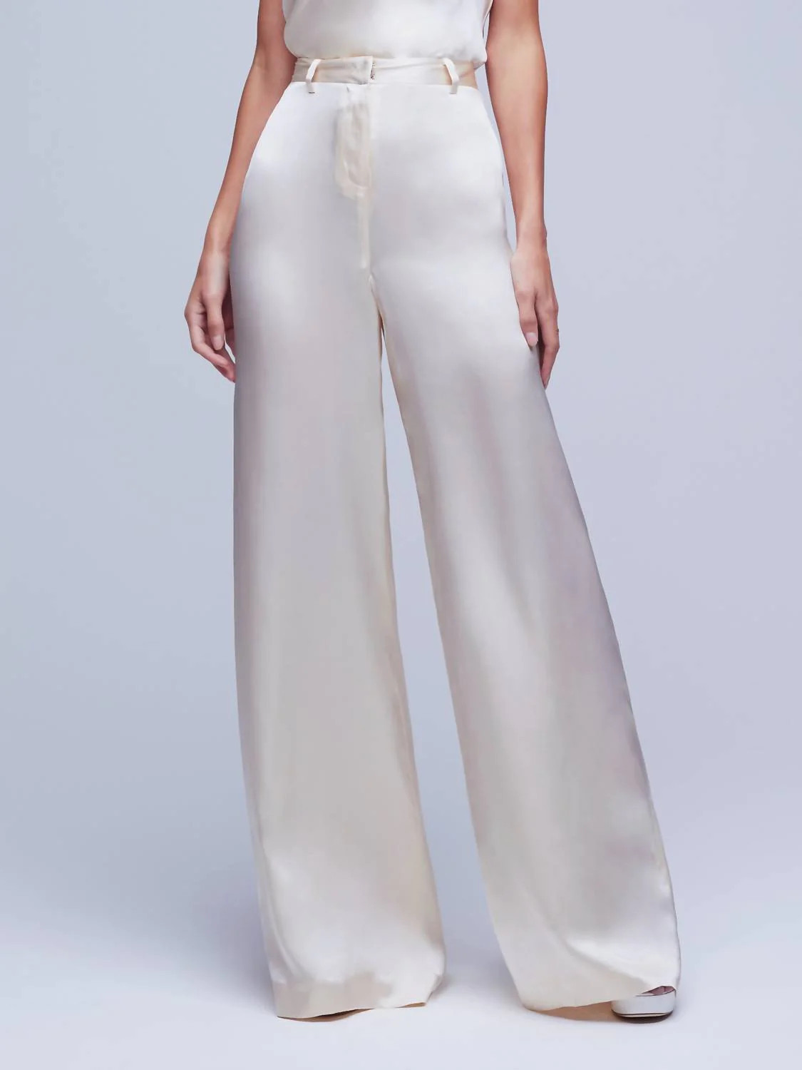Gavin Pant In Pearl | Shop Simon