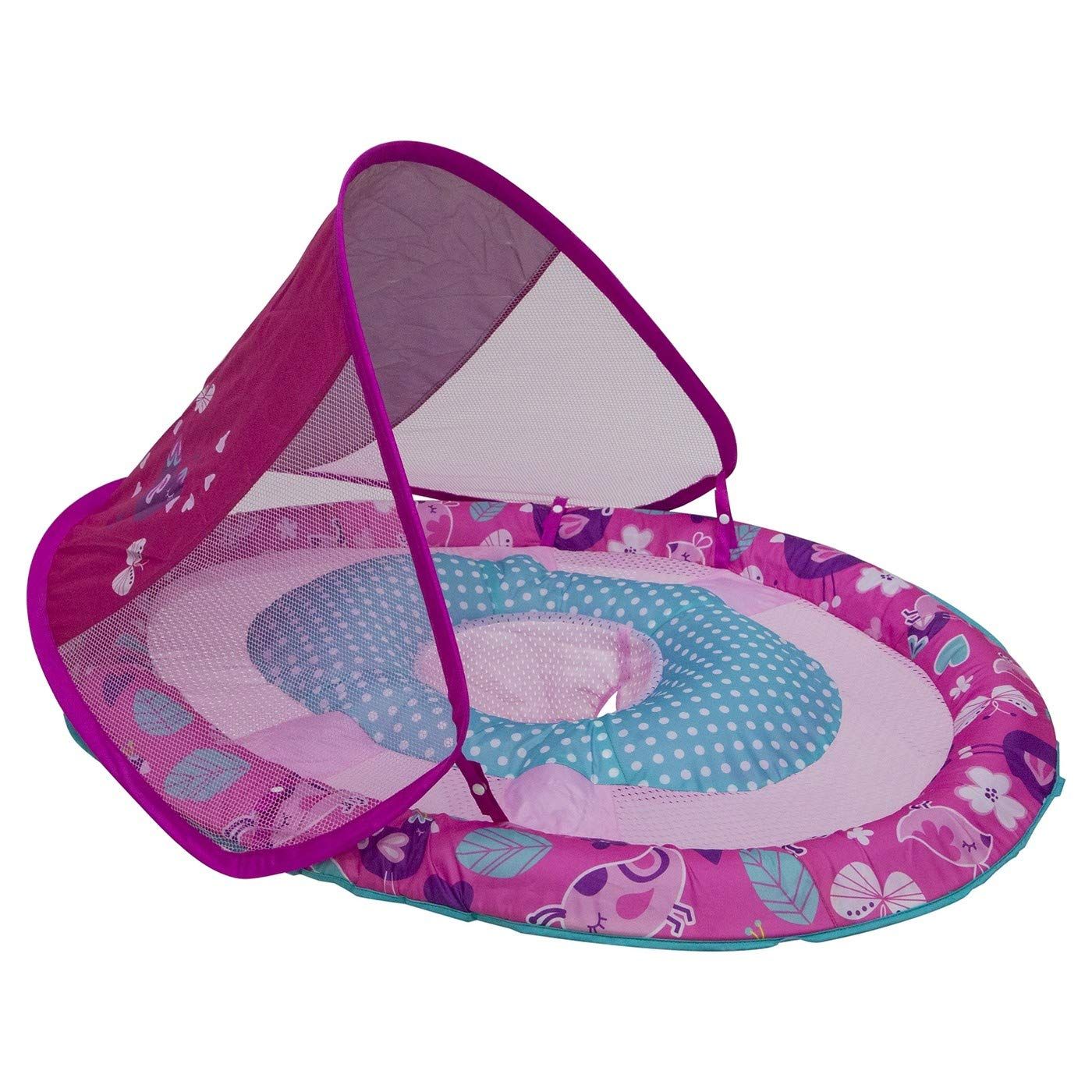 SwimWays Baby Spring Float Sun Canopy - Pink Bird | Amazon (US)
