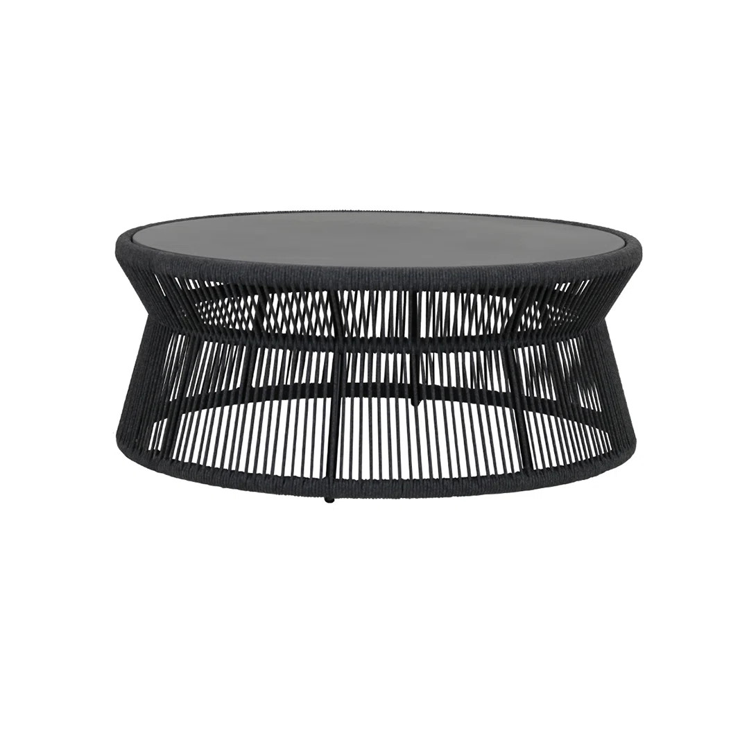 Miami Round Outdoor Coffee Table , 41.34'' in. W 41.34'' in. D | Wayfair North America