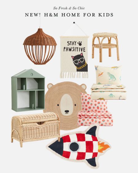 New kids room decor from H&M and now on sale!!
-
Kids room - minimalist kids room decor - pastel kids room decor - mushroom wicker lamp - floral shade table lamp - jute rug with hearts - house shaped basket -  kids book storage - kids wooden chairs and table set - woven rattan pendant light - kids floral fabric lined basket - kids printed pennant art banner - affordable kids room decor - H&M kids room decor - affordable nursery decor - affordable home decor - affordable kids too decor sale - wicker toy box - bear face rug - rocket shaped rug - rattan side table - house shaped wood bookshelf - kids room bedding strawberries - kids room dinosaur bedding - neutral kids room decor 

#LTKKids #LTKBaby #LTKHome