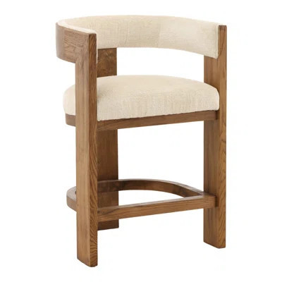 Nadia Counter Stool Cream | Perigold