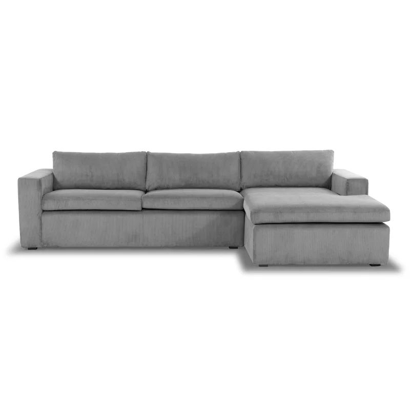 Lanai 115" Wide Chenille Sofa & Chaise | Wayfair North America