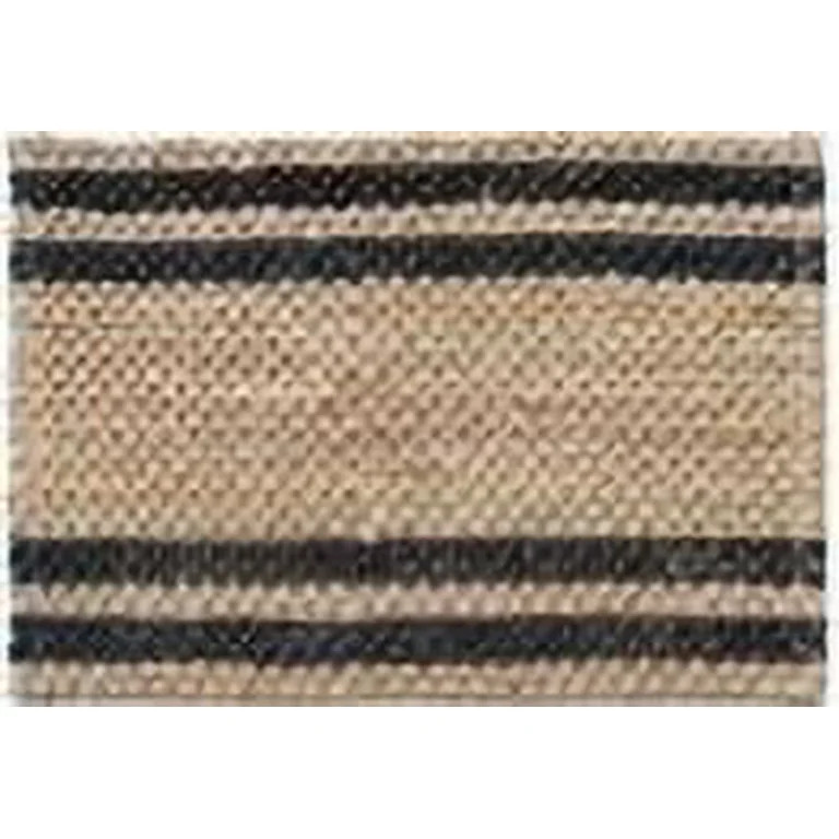 Mainstays 18x30 Jute Stripe Doormat | Walmart (US)
