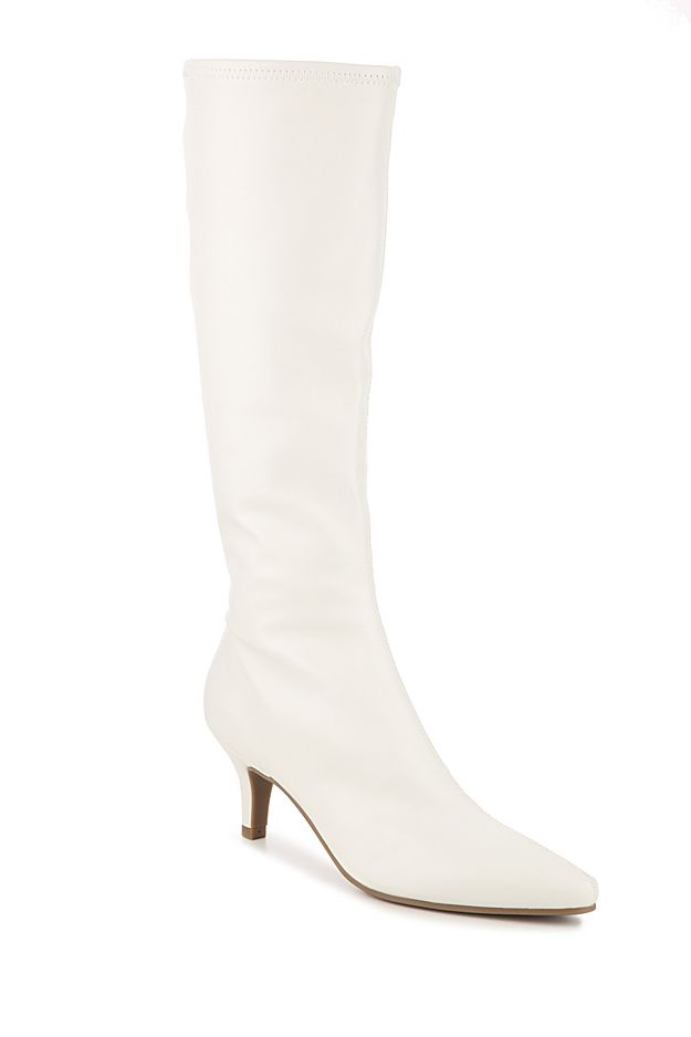 Impo Norris Boot - Women's - White Faux Leather | DSW
