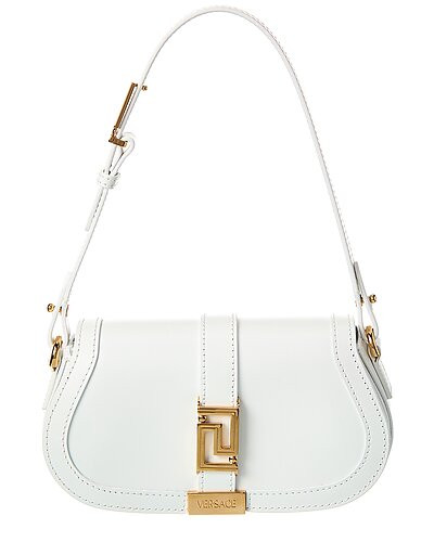Greca Goddess Mini Leather Shoulder Bag | Rue La La