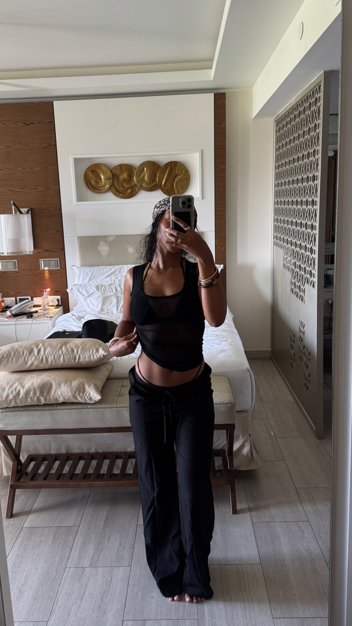 Vacation outfit, linen black look

#LTKluxury #LTKtravel #LTKstyletip