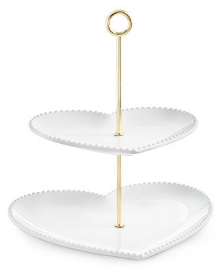 Martha Stewart Collection Two-Tiered Heart Server, Created for Macy's & Reviews - Serveware - Din... | Macys (US)