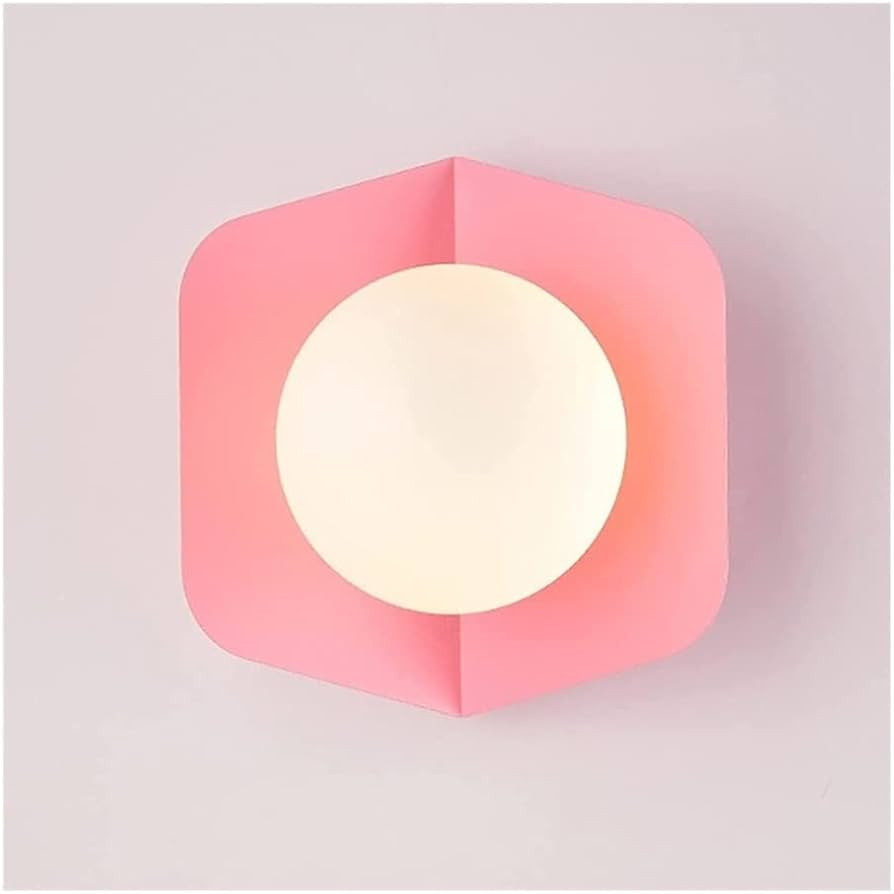 Modern Simple Candy Color Wall Light, Bedside Atmosphere Lamp, Creative Kids Room Decorative Wall... | Amazon (US)