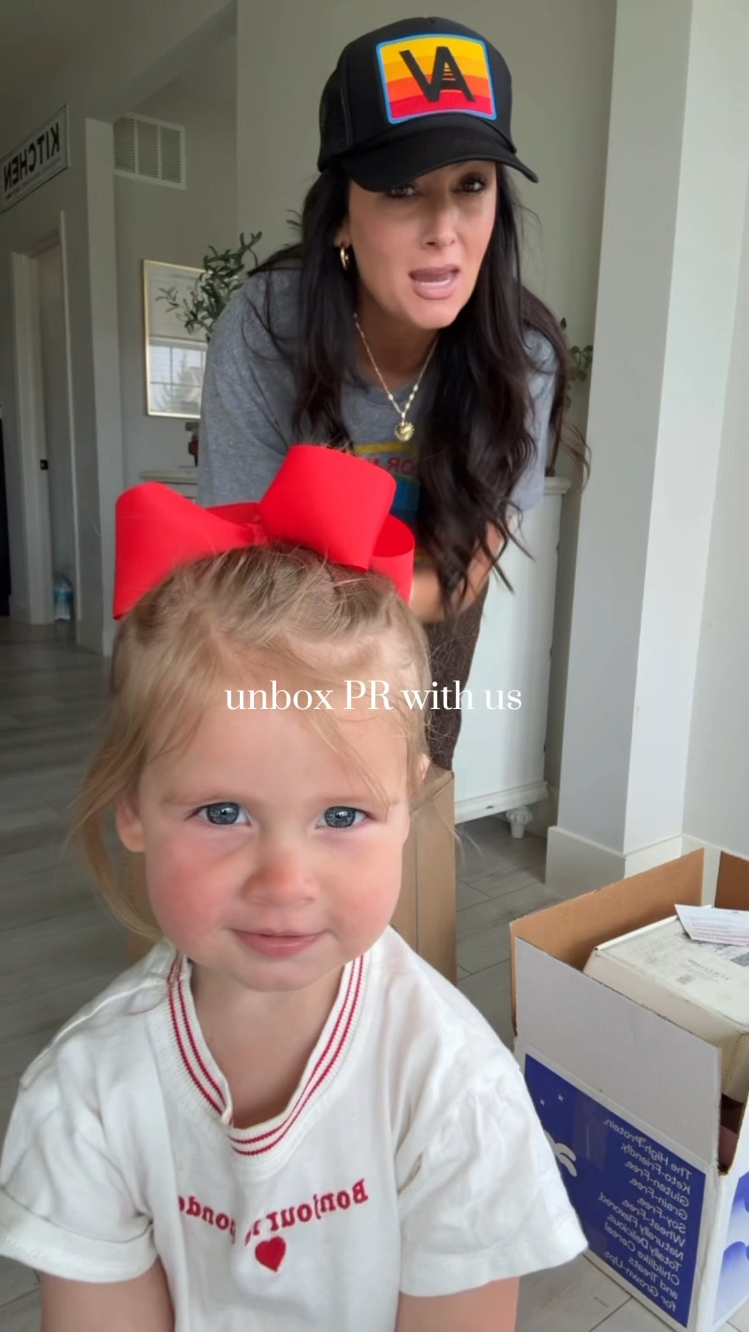 PR unboxing together! 

#LTKWatchNow #LTKFamily #LTKSeasonal