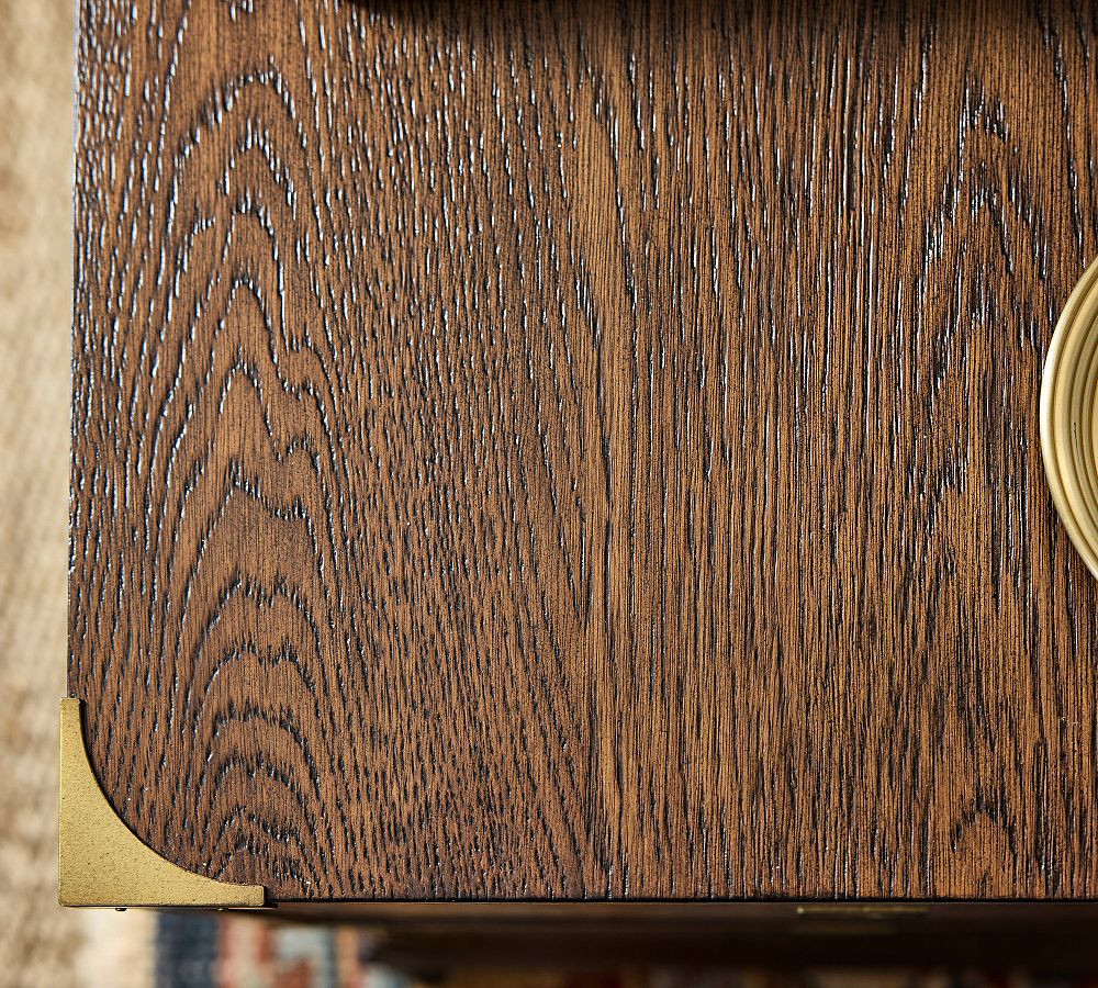 Campaign Rectangular Side Table (18") | Pottery Barn (US)