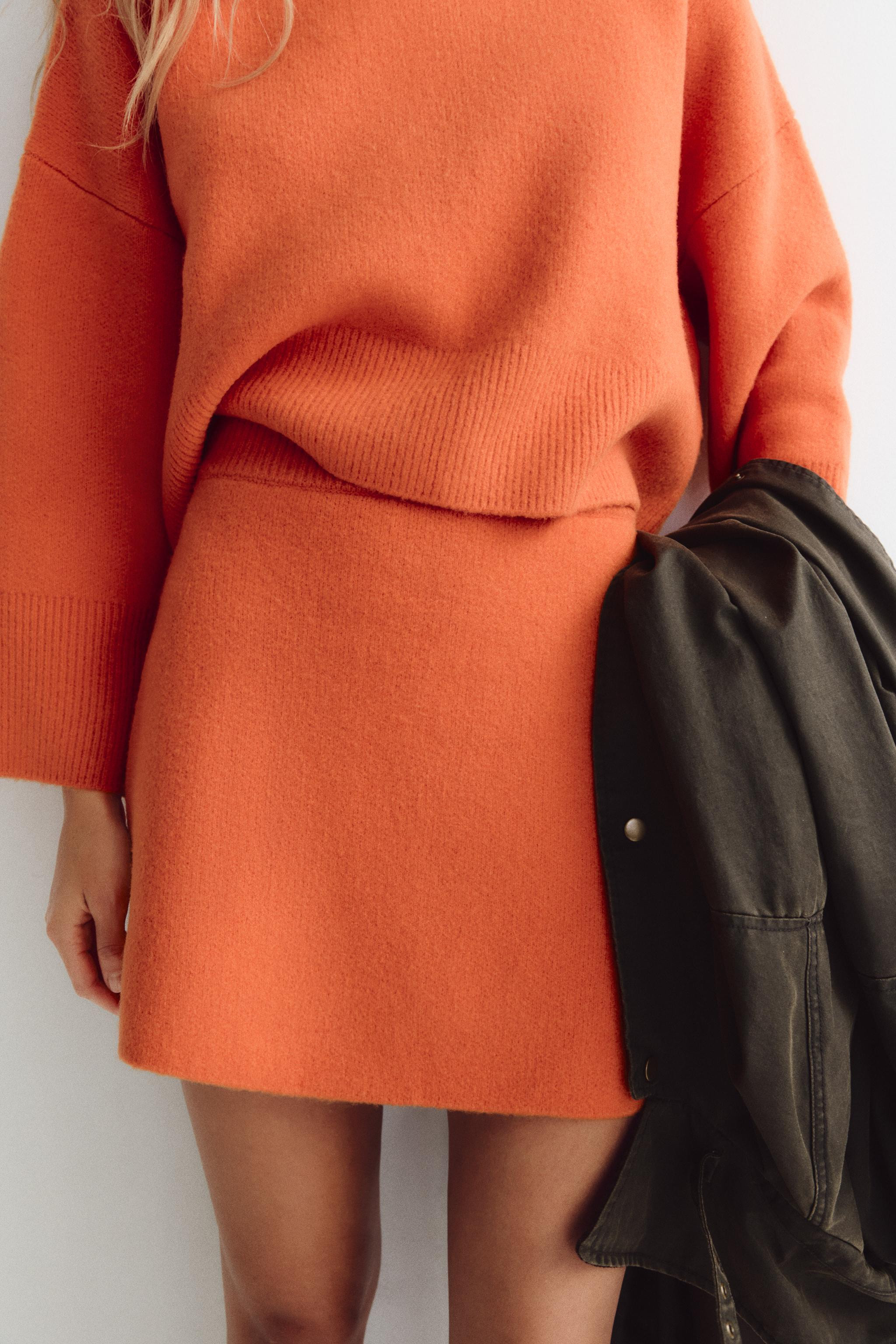 BASIC KNIT MINI SKIRT | Zara US
