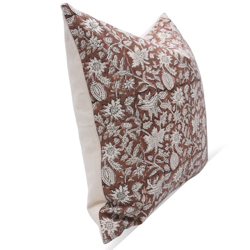Wilford Kniff Edge Cotton Indoor/Outdoor Pillow Cover | Wayfair North America