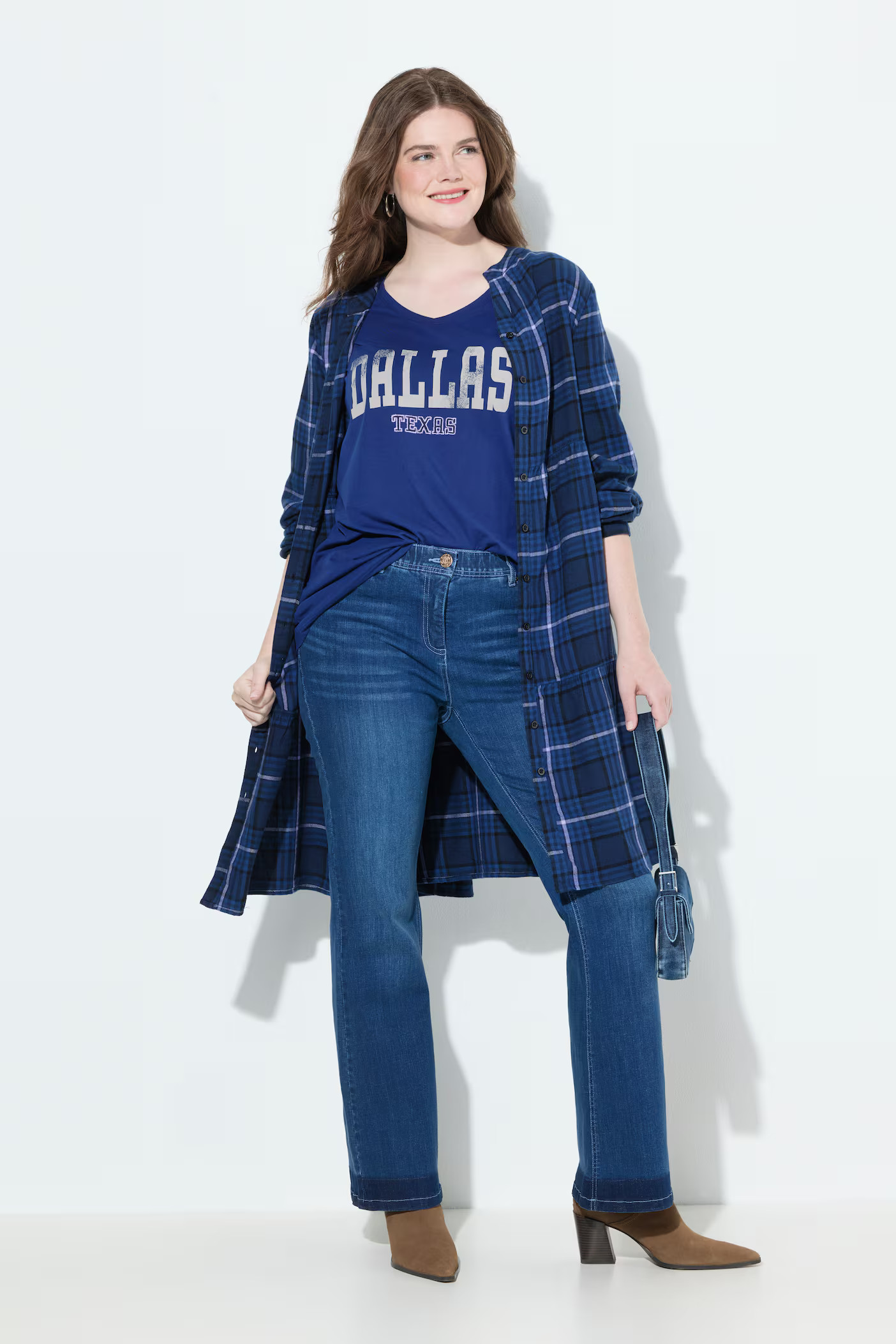 Stretch Fit Bootcut Jeans | Ulla Popken - US