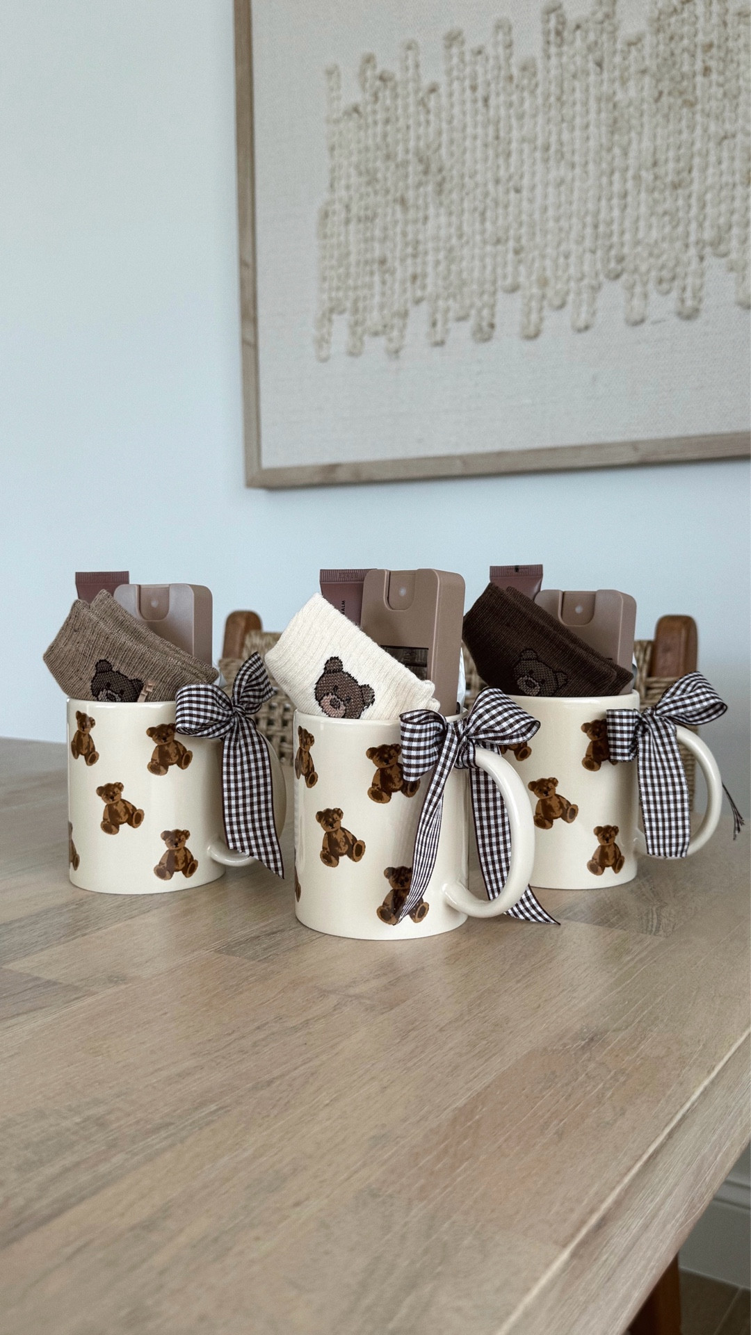 Bear Hugs in a Mug 🧸🍂 The sweetest fall gift idea for neighbors, teachers, or friends! Just add a cozy teddy mug & goodies for instant autumn joy. 
Comment MUG for a link to everything I used here 🤎!


#giftideas #boobasket #fallgiftidea #fall #gifts #giftidea #bear #teddybear #teachergift #friendgift #falldecor #amazon

#LTKFallSale #LTKSeasonal #LTKFindsUnder50