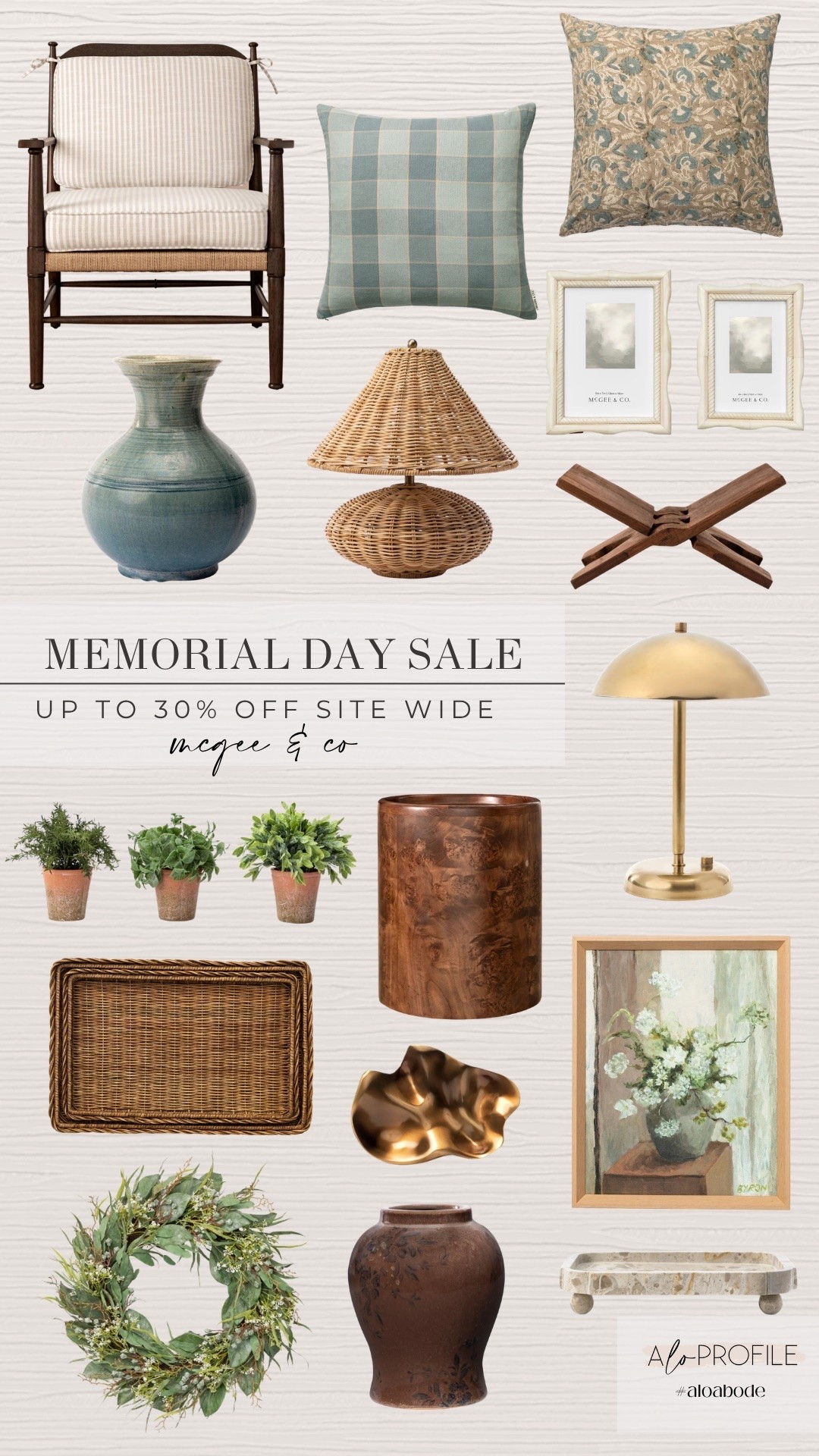 Memorial Day Sales: McGee & Co✨up to 30% off site wide!

#LTKHome #LTKSaleAlert