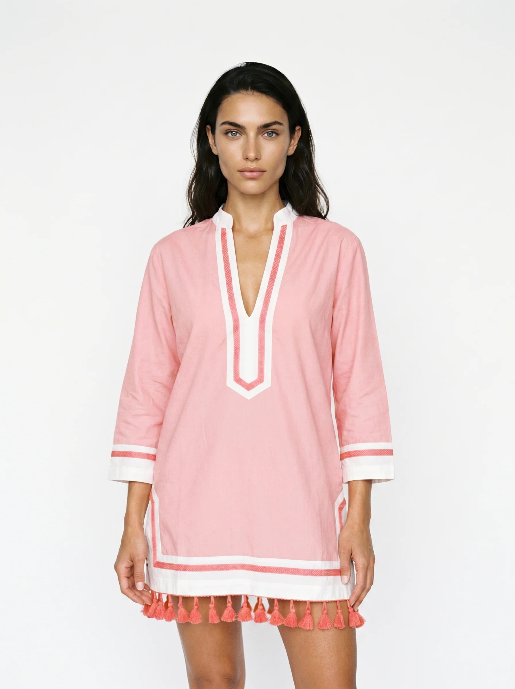 Monica/Connie Tunic in Spiced Coral- PREORDER | Hermoza