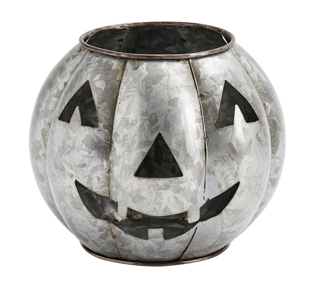 Galvanized Jack O' Lanterns | Pottery Barn (US)