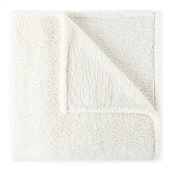 Home Expressions Teddy Sherpa Ultra Lightweight Blanket | JCPenney