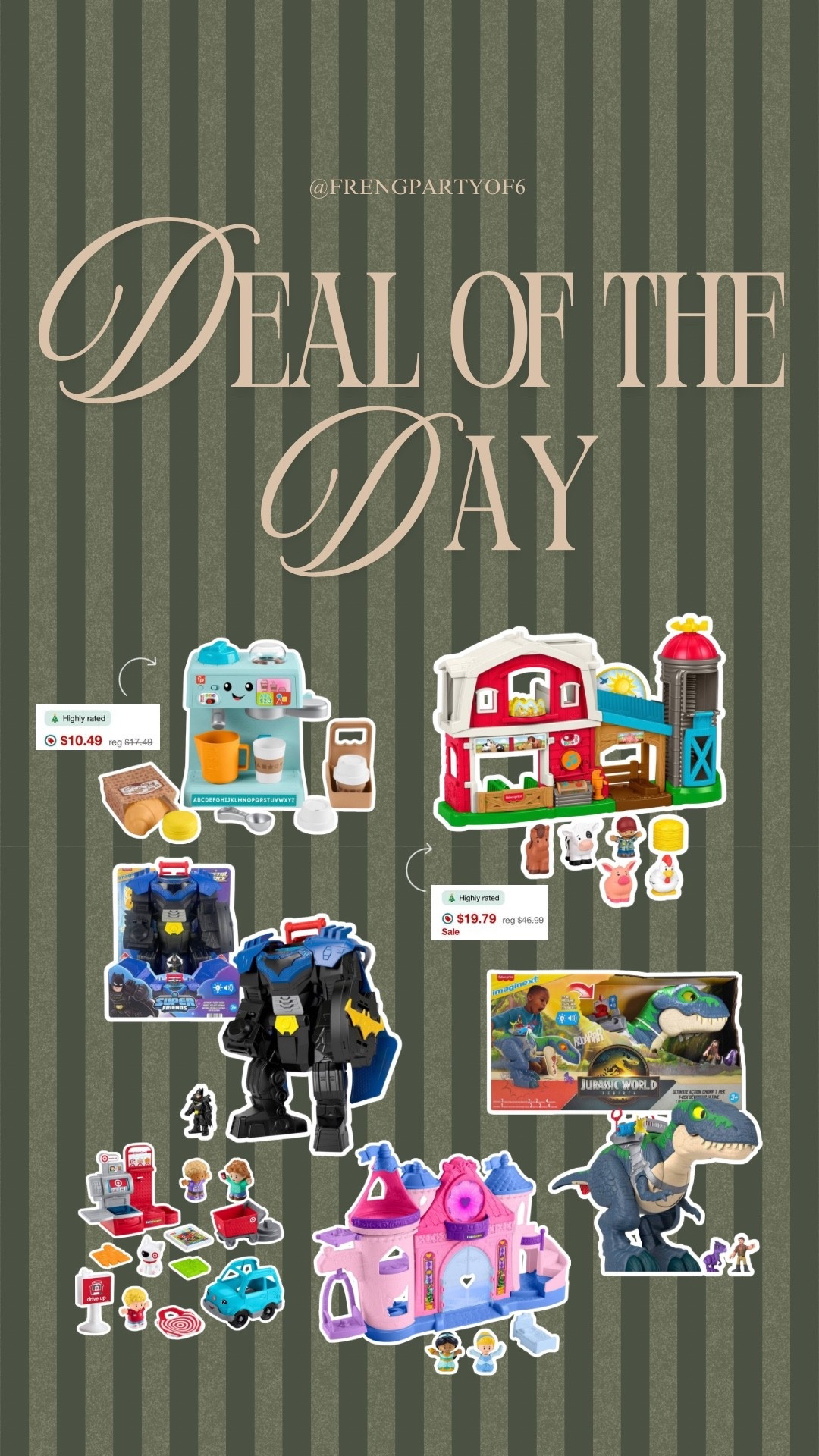 40% off Little People, Fisher-Price and Imaginext toys!

#LTKGiftGuide #LTKSaleAlert #LTKKids