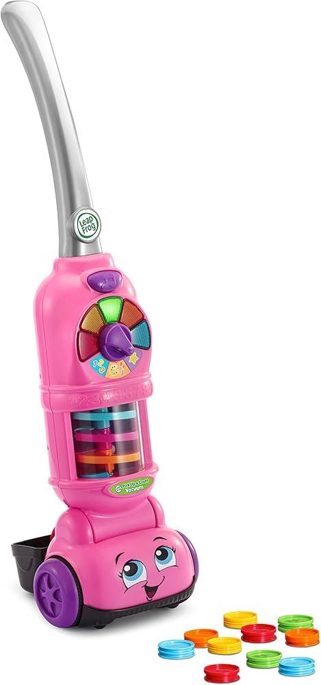 Leapfrog Pick Up and Count Vacuum, Pink | Amazon (US)