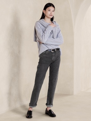 High-Rise Straight Jean | Banana Republic (US)