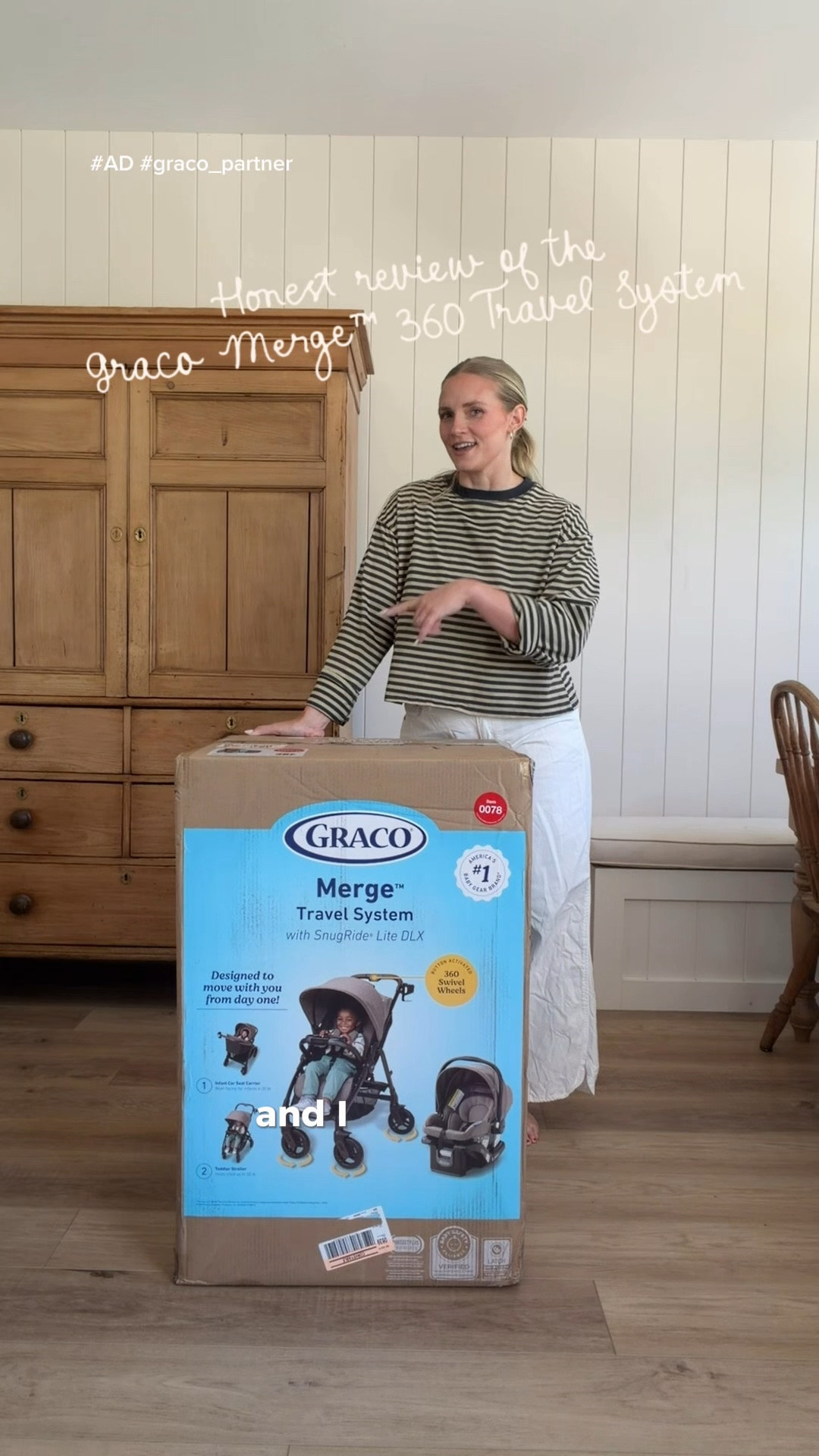 #ad #graco_partner Found at @Target, obsessed immediately. the Graco Merge™ 360 Travel System does NOT disappoint 🤍#TargetPartner #graco @graco #Target #GracoPartner #Graco #GracoBaby