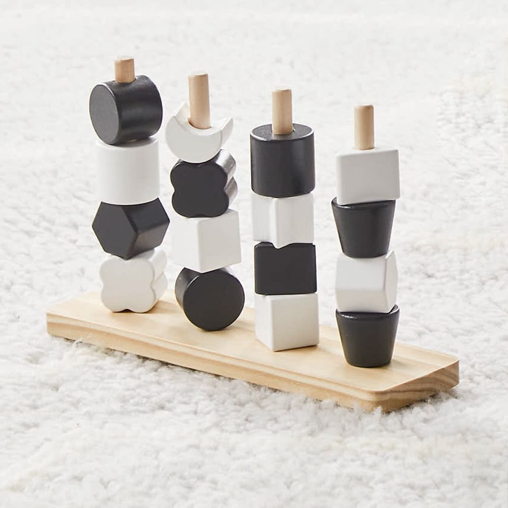 Black &amp; White Stacker | West Elm (US)