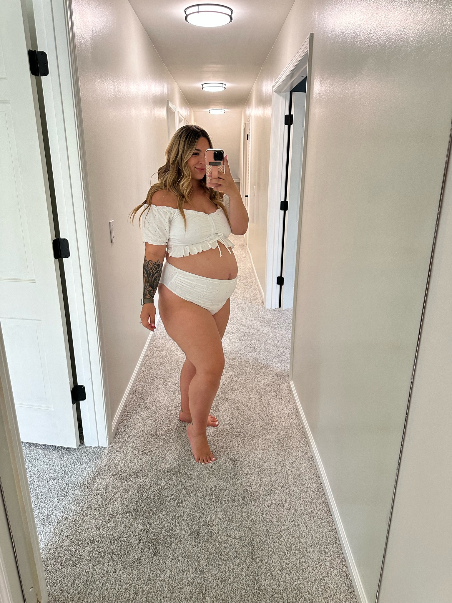 Bump friendly swimsuit under $30👏🏽

#LTKMidsize #LTKBump #LTKSwim