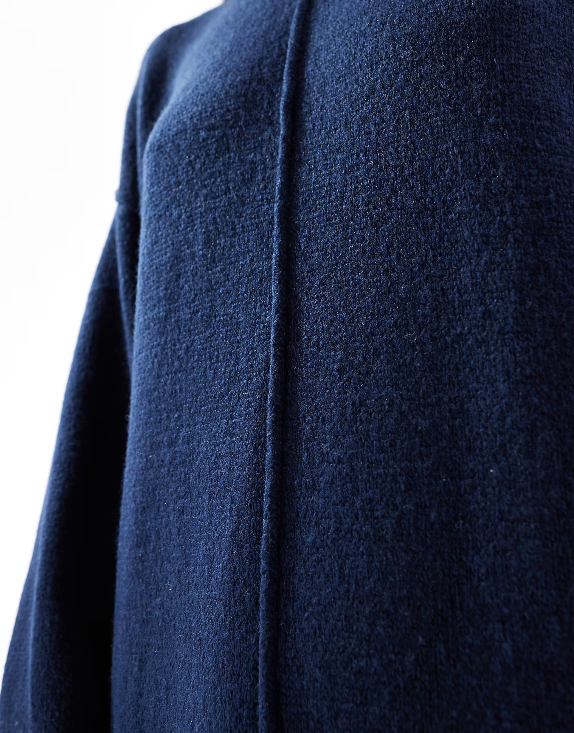 ASOS DESIGN seam front midaxi dress in navy | ASOS (Global)