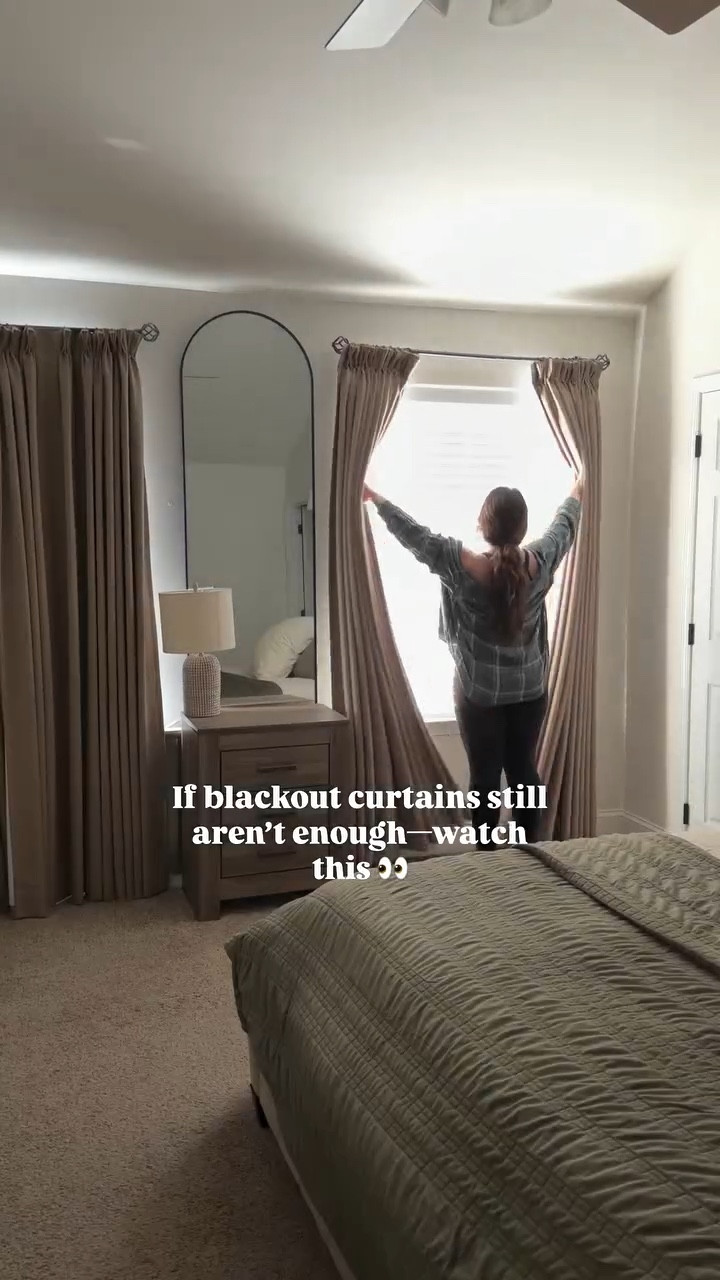 OMG 😯 tap follow & comment SHOP for the direct link 🔗 don’t stay skeptical like I was — Night shift mom over here… and my blinds were NOT cutting it 😭 Even with blackout curtains, the light still poured in. So I finally swapped them for these motorized blackout Roman shades and WOW. Installed two brackets, clipped in, and done in under 10 minutes. They recharge magnetically (so easy) and the remote controls both shades together or separately.

Customize to your window size — choose your fabric, color & style — that’s it ! 

Oh & did I mention they have a solar panel option too 😉 just in case you have a window you can’t access easily ‼️

Comment SHOP and I’ll see you everything 🤎🤍

@bringnoxblinds #bringnox #bringnoxblinds #smarthome #motorizedblinds 
#blackoutshades #motorizedshades #bedroommakeover #nurselife #momlifehacks

#LTKHome #LTKOver40 #LTKmorningroutine