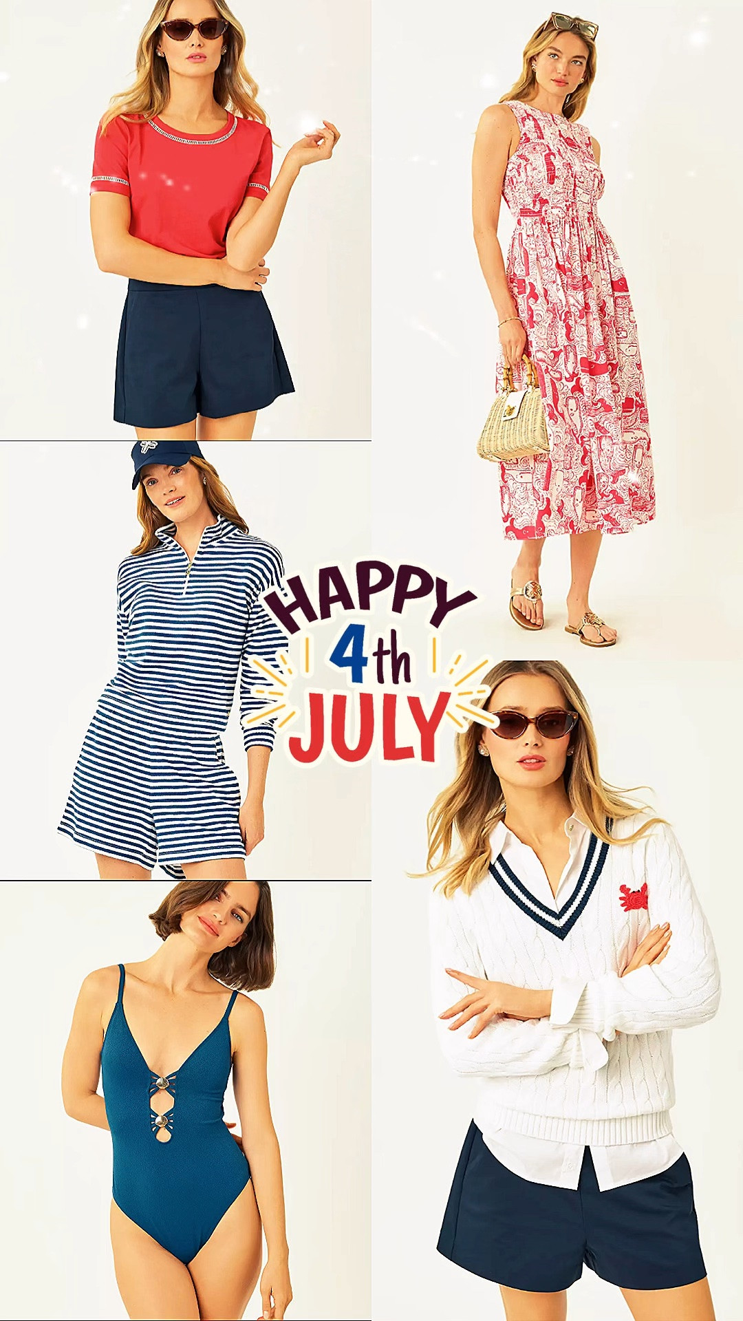 Show your patriotism on 4th of July with these red, white and blue finds from Lilly Pulitzer.

#LTKOver40 #LTKSeasonal