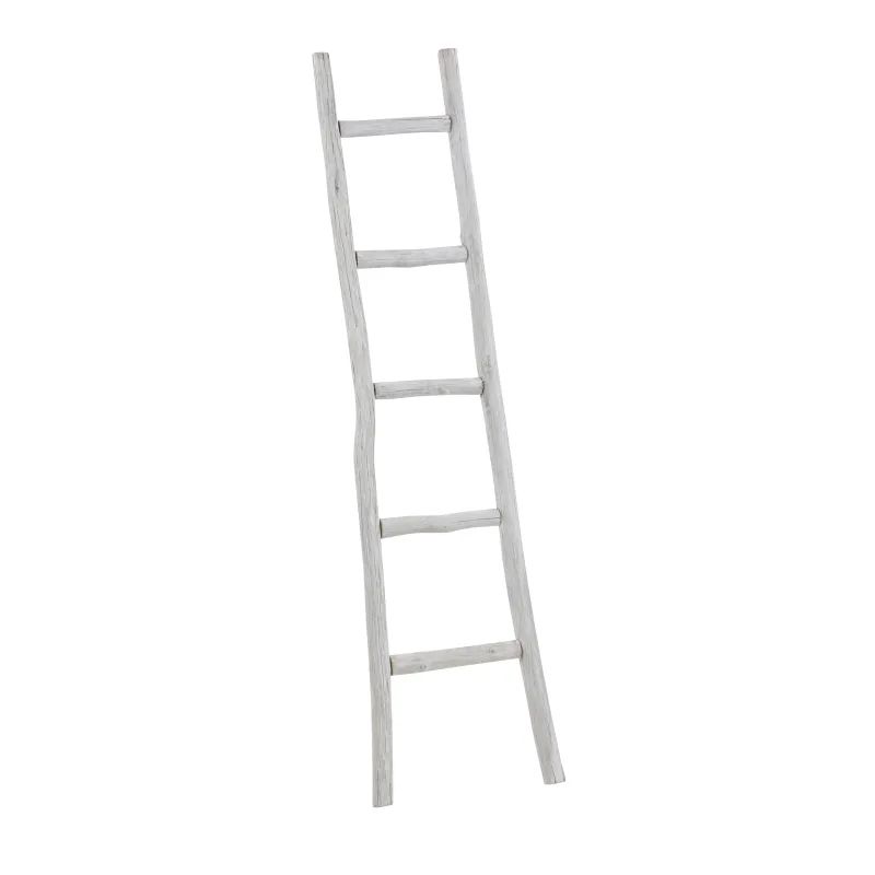Aspire Home Accents 59-LAD Dora 16 Inch Wide Wood Decorative Ladder with Five Ru | Build.com, Inc.