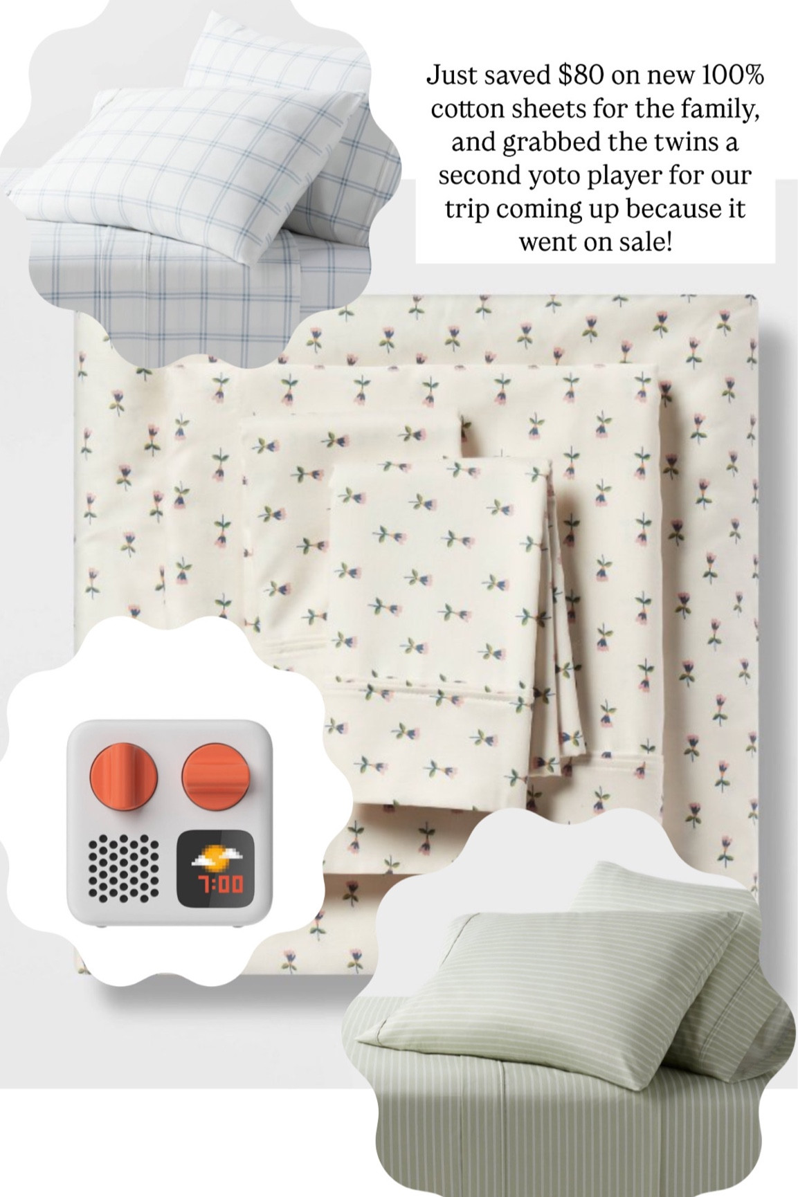 Target circle week! Yoto players & accessories on sale, and sheets 40% off! 

#LTKSeasonal #LTKsalealert #LTKfamily