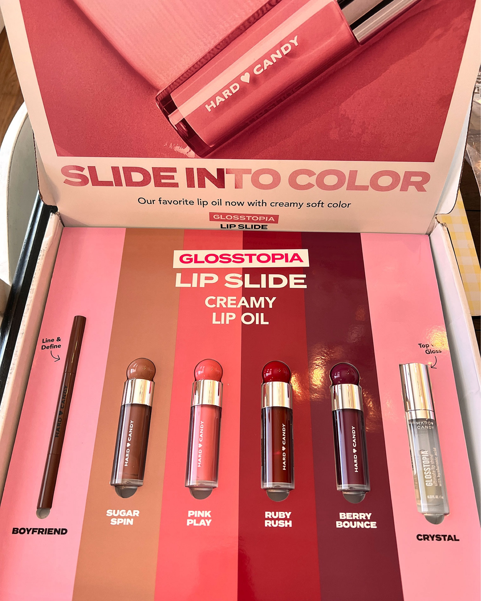 Hard Candy Glosstopia Lip Slide Creamy Lip Oill