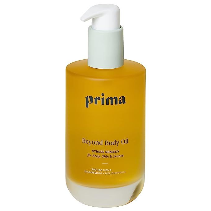 Beyond Body Oil by Prima Beauty - Nourishing Hemp-Infused Body Oil with Squalane & Apricot Oil to... | Amazon (US)