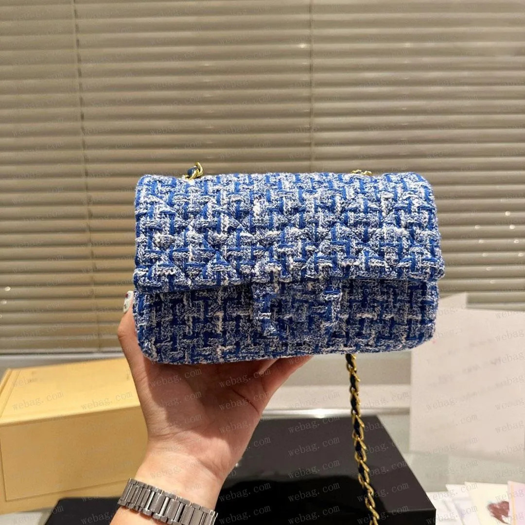 Save Big on Bulk Tweed Handbags Tweed Shoulder Bags New Designer Handbags High Quality Handbags L... | DHGate