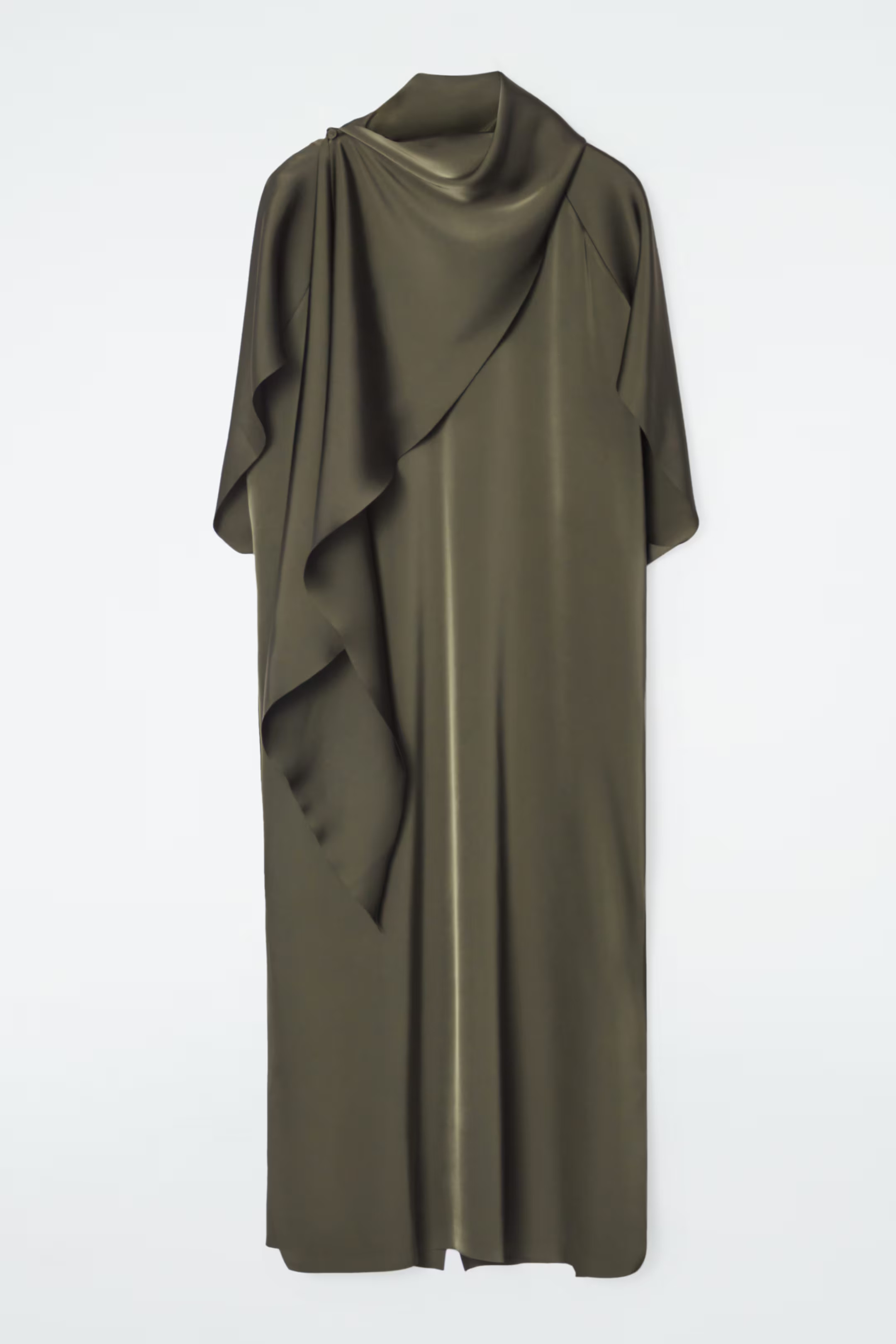 THE SCARF SHIFT DRESS - FOG | COS (EU)