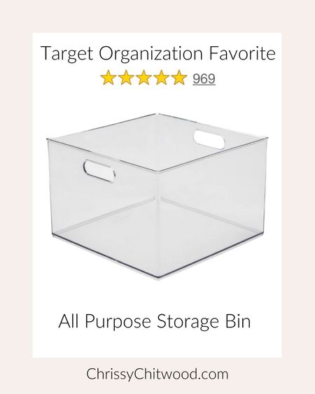 Target Organization Favorite: This all purpose storage bin is my favorite way to organize so many items in our home! I use it for organizing toys, LEGO, and more. 

#LTKhome #LTKfamily #LTKFind