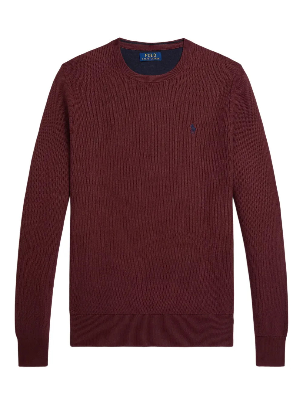 Polo Ralph Lauren embroidered-logo Sweater | Red | FARFETCH | Farfetch Global